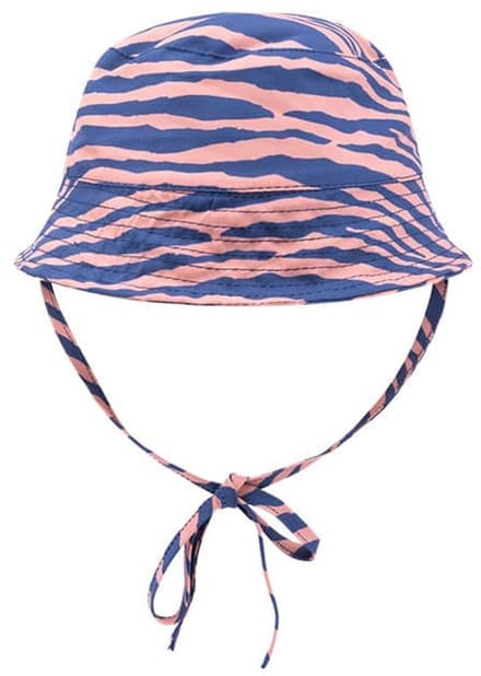 Swim Essentials - zonnehoedje - 0-8 jaar - oranje/blauw - Gestreept