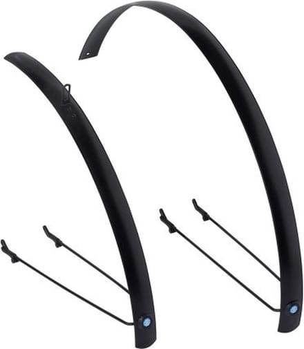 Xtrabike Spatbord Xtrabike 28 zwart vlak alu