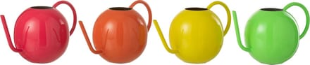 J-Line decoratie Gieter Rond - ijzer - mix - 4 stuks