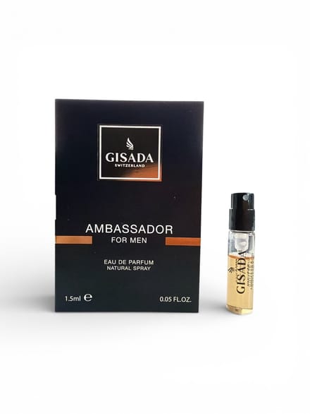 Gisada - Ambassador for Men - EDP 1.5ml Original Sample