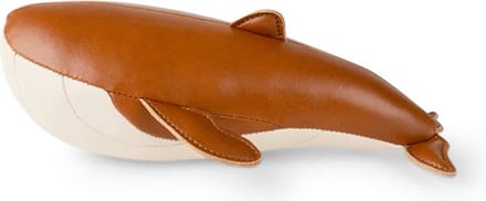 Zuny Whale-Wave Paperweight-Bruin