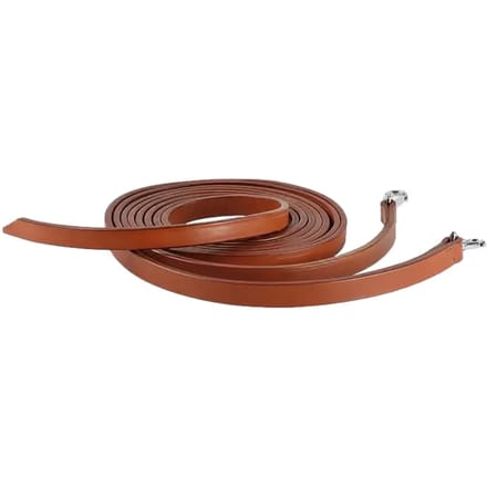 Gespleten leren teugels Edix Saddles