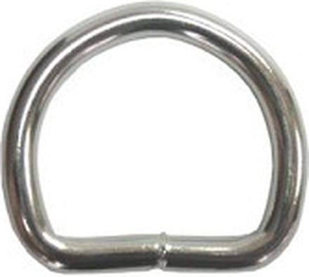 2x D ring - 26mm - metaal