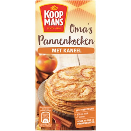 Oma's pannenkoekenmix kaneel