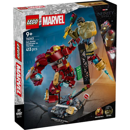 LEGO Marvel Super Heroes LEGO® MARVEL SUPER HEROES 76343 Duell der reuzen: Hulkbuster VS Hulk (76343)