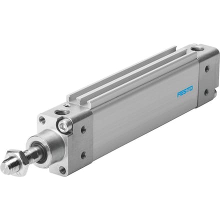 Festo Vlakke Cilinder 20mm Boring 200mm Slag Dubbelwerkend - 151141 - P2DZD