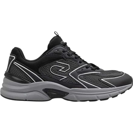 Cruyff Heren Scorpius Logo Lage Sneakers (Zwart/Grijs)