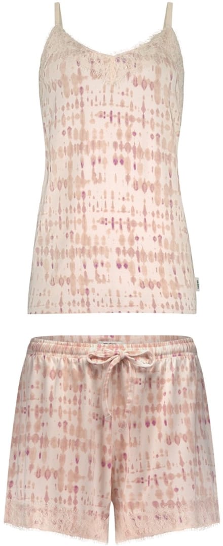 Ten Cate Secrets pyjama set powder blush batik voor Dames | Maat M