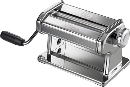 Pastamachine - Deegroller - Zelf Pasta Maken - 10 Dikte Instellingen - 150mm Breed - Zilver