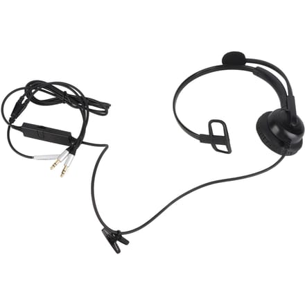 Comfortabele, lichtgewicht headset met ruisonderdrukking, bekabelde computerheadset met microfoon voor gesprekken.