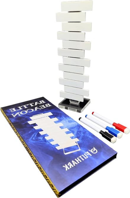 Initiative Tracker - RPG Tracker - Speloverzicht Houden - Magnetische Vlaggen - 11.2 x 3.1 inches - Wit
