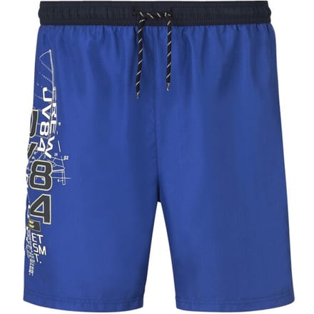 Jan Vanderstorm herren Zwemshort - 10 - koningsblauw - Plus Size