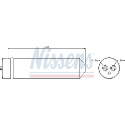 Droger, airconditioningsysteem NISSENS 95440