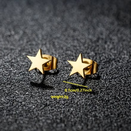 JewelGalerie- Stud Ster - Goud