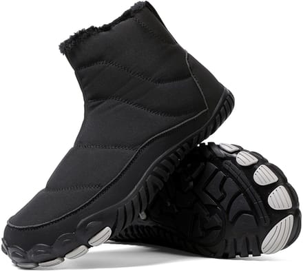 DOTALES - WarmStep barefoot schoenen Zwart 38