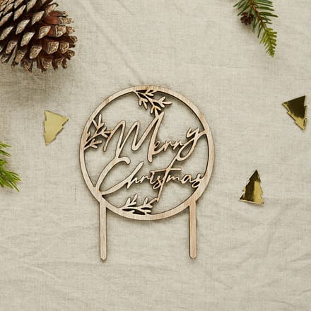 'Merry Christmas' - Hout