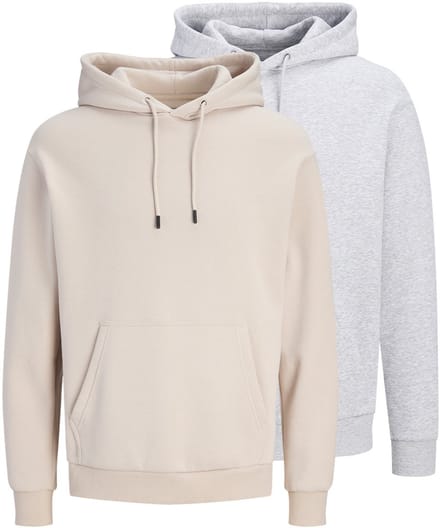 Jack & Jones Heren hoddie 2 pack Bradley
