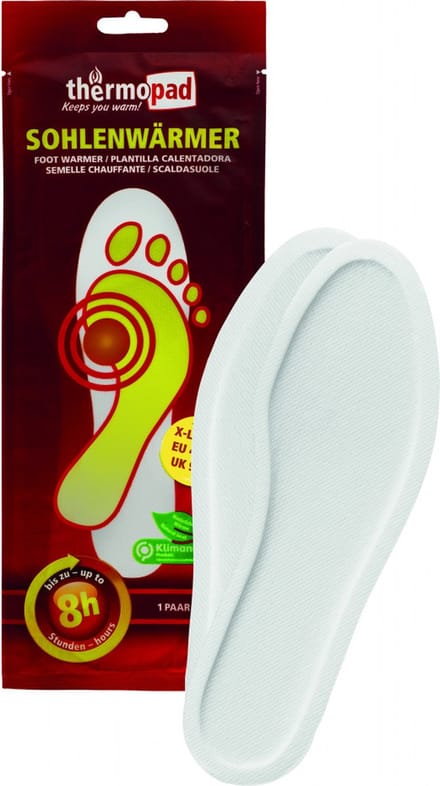 Thermopad - Warmte Pads / Zool Verwarmer - Maat: 36 - 39 - Enkel Gebruik
