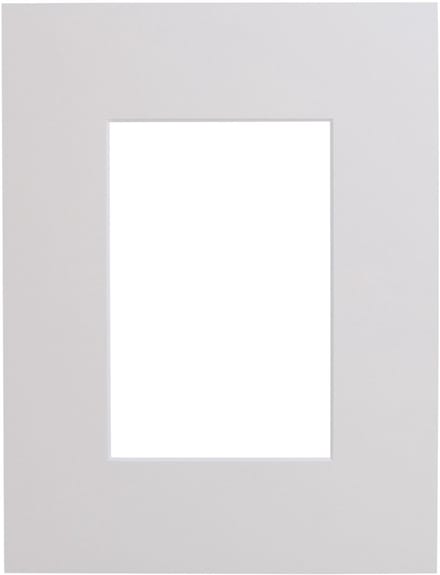 Passe-partouts 225 Zeer Wit 24x30cm met 14x19cm uitsnede (5 stuks)