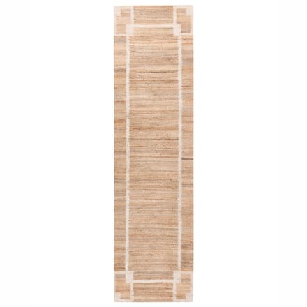 GONDIA - Vloerkleed - Lichtbeige - 80 x 300 cm - Jute