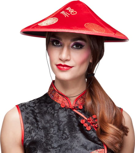Boland - Hoed Zhang Wei - Één maat - Volwassenen - Unisex - Landen