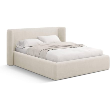 Bedframe Jolene 200x200 cm met opbergvak | Micadoni