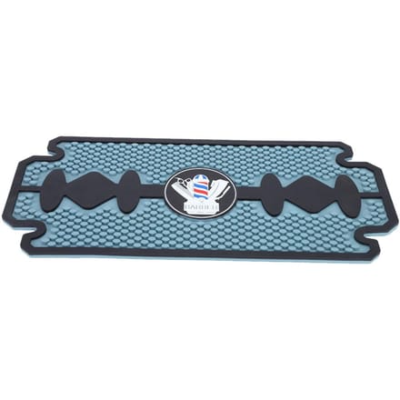 Coussinet Antidérapant en Silicone PU Gel Coussin Outils de Coiffeur Coussin Salon de Coiffure Barbier gray
