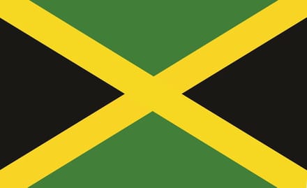 Flag Jamaica Photo Wallcovering