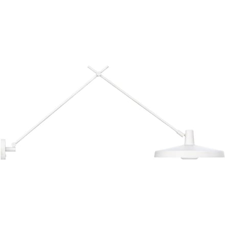 GRUPA Arigato wandlamp 1-lamp 140cm Ø45cm wit