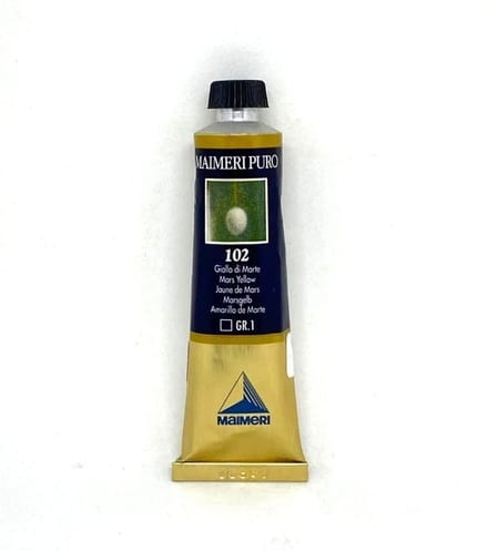 Maimeri - Puro Olio- olieverf 40 ml - Giallo di Marte 102