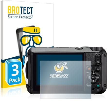 Screenprotector 3 Stuks voor Ricoh WG-6 Beschermglas transparant