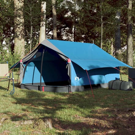 Vidaxl Tente de Camping, 2 Personnes, Bleue, Imperméable
