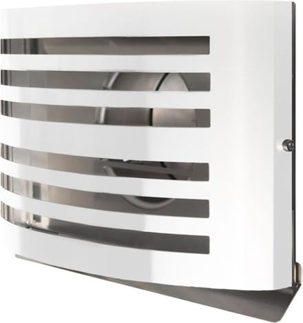 Overdruk Ventilatierooster Alfa 15 cm Mat Wit