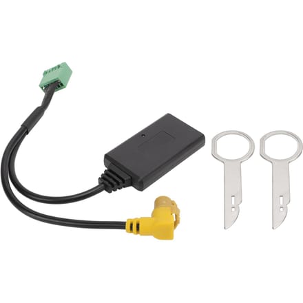 Bluetooth 5.0 Aux Ingang Audio Adapter Kabel Draadloos Muziek Module voor Q5 A4L A6L Q7 A5 S5 black