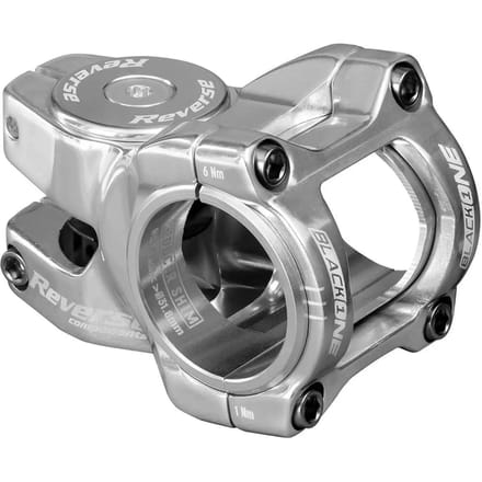 Reverse stuurpen Black-One D2 Titanium 35 Ø31,8mm Ø35mm Zilver