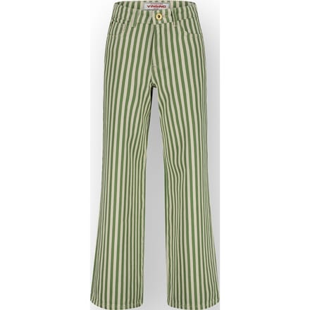 Extra Wide Leg Jeans Cassie Stripe
