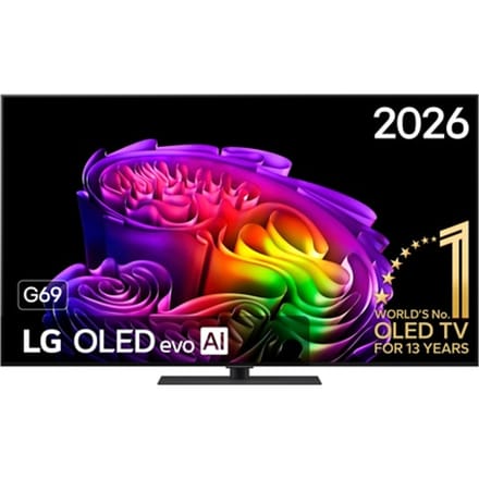 LG G6 OLED65G69LS - 65 inch - 4K OLED - 2026 - Met standaard - Smart TV