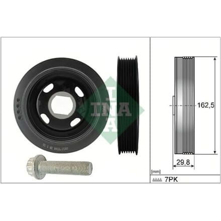 Schaeffler Ina Riemschijvenset, krukas INA 544 0179 20