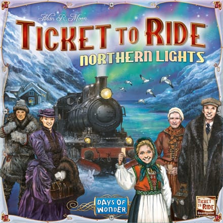 Asmodee Ticket to Ride - Northern Lights Ticket to Ride - Northern Lights Bordspel Reizen/avontuur