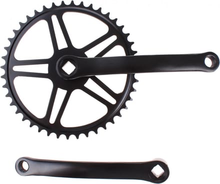 Vinty - Crankstel 44T - 170mm - Zwart - Spieloos