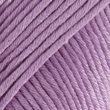 DROPS Muskat Uni Colour - 04 lila - Katoen Garen