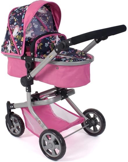 Bayer Chic 2000 - Combi poppenwagen Mika - Unicorn