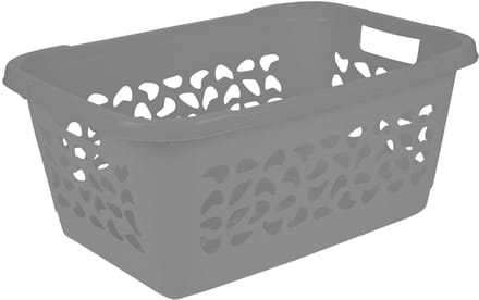 Keeper wasmand, ademend decor, 52 l, Jost, Nordic Grey