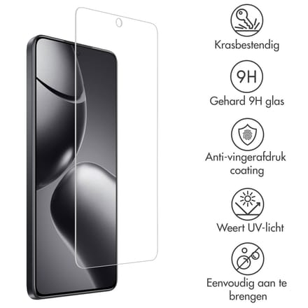 Accezz Screen Protector - Geschikt voor Xiaomi 14T / Xiaomi 14T Pro - Gehard Glas Screenprotector
