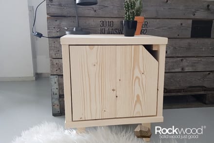 Rockwood® Nachtkastje Corner grey wash