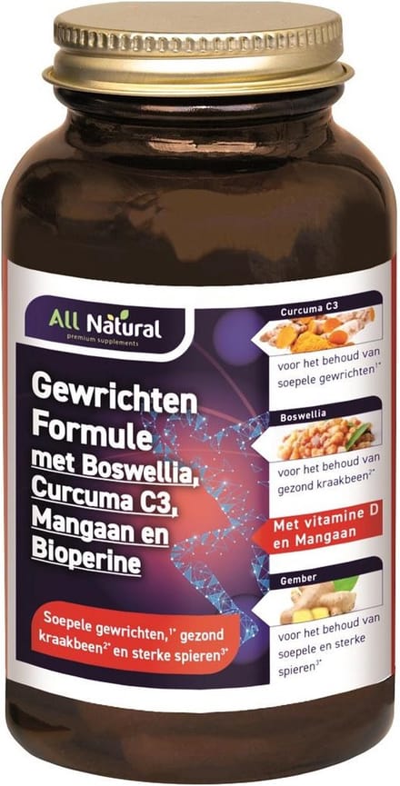 All Natural Gewrichten formule 84 Vegetarische capsules