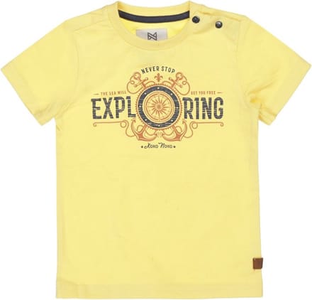Koko Noko-Boys T-shirt ss-Yellow