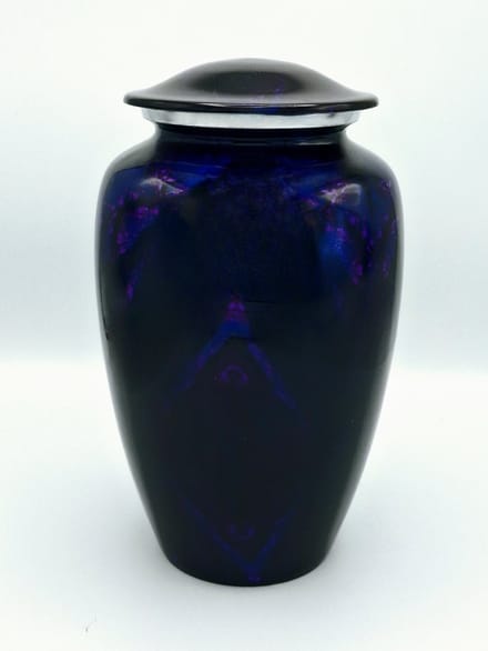 Urn - Grote Urn - Purple Marble 74309