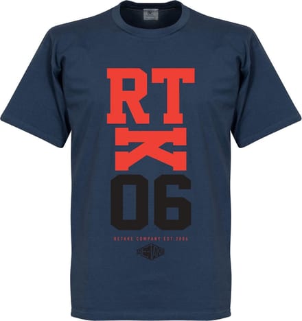 Retake RTK06 T-Shirt - Denim Blauw - M