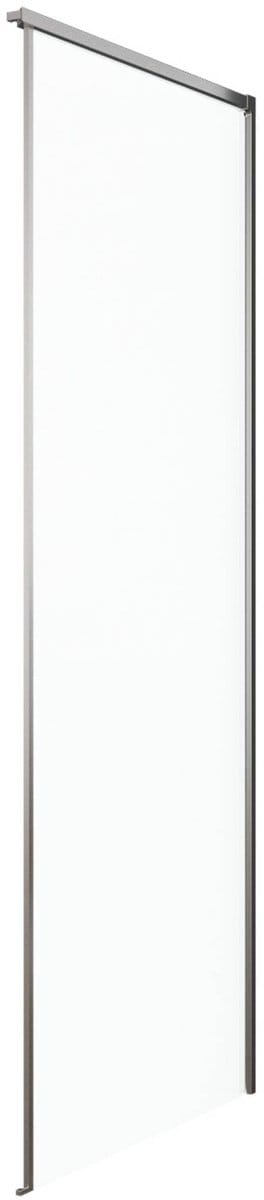 Saqu Syra zijwand 100x210cm chroom helder glas